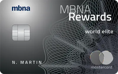 MBNA Rewards World Elite® Mastercard® (Quebec)